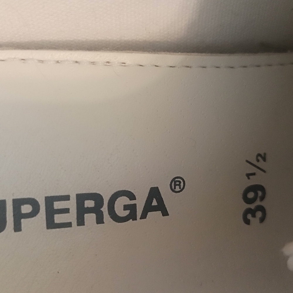 Superga All Leather White 39.5